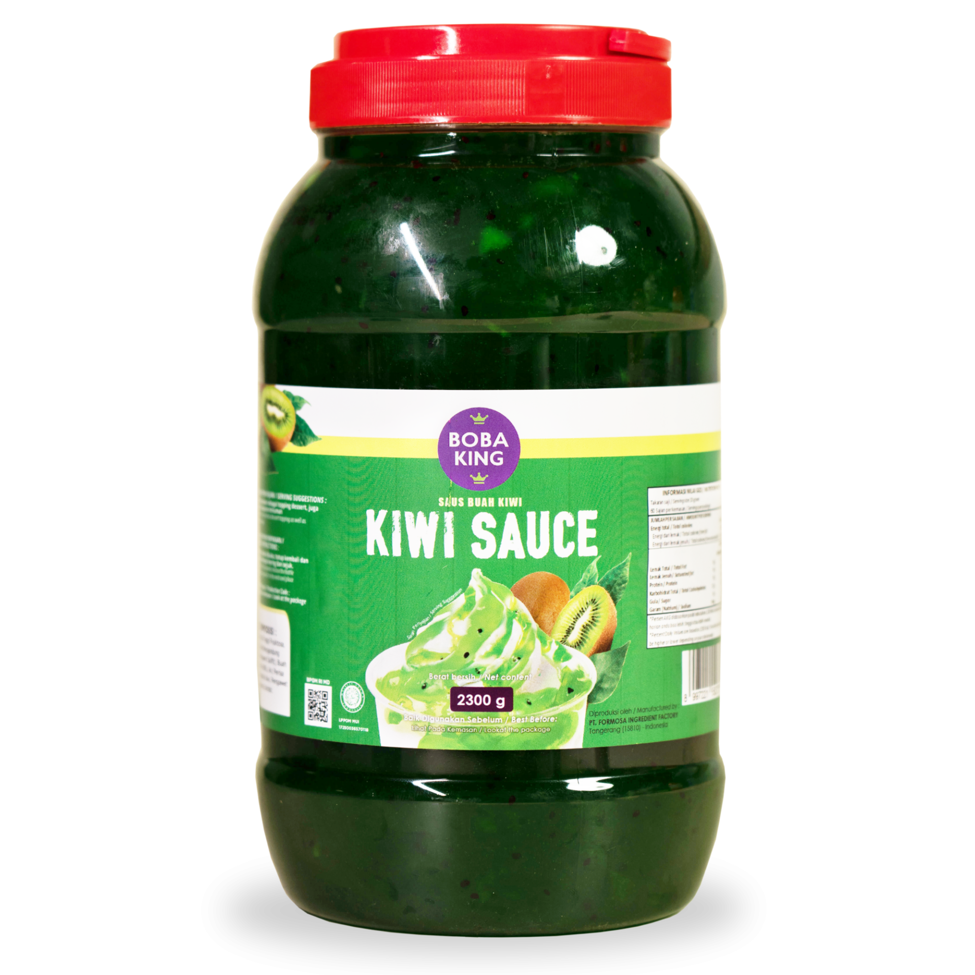 BOBA KING SAUCE KIWI 6 X 2.3 KG